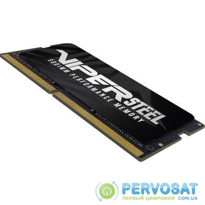 Модуль памяти для ноутбука SoDIMM DDR4 16GB 2666 MHz Viper Steel Patriot (PVS416G266C8S)