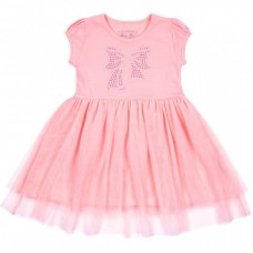 Плаття Breeze з бантиком з страз (6283-92G-peach) Плаття Breeze з бантиком з страз (6283-92G-peach)