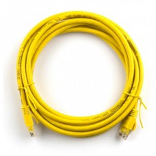 Патч-корд 1.5м, RJ-45, Cat.5e, CU, мідь, жовтий Ritar (PCR-CU/1.5Yw / 04284) Патч-корд 1.5м, RJ-45, Cat.5e, CU, мідь, жовтий Ritar (PCR-CU/1.5Yw / 04284)