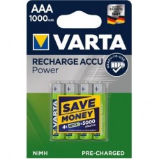 Акумулятор Varta AAA Rechargeable Accu 1000mAh * 4 (05703301404) Акумулятор Varta AAA Rechargeable Accu 1000mAh * 4 (05703301404)