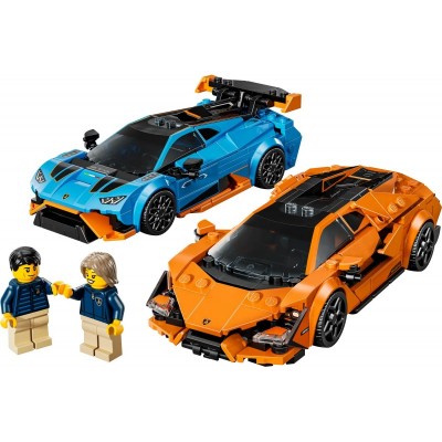 Конструктор LEGO Speed Champions Lamborghini Revuelto та Huracan STO