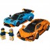 Конструктор LEGO Speed Champions Lamborghini Revuelto та Huracan STO