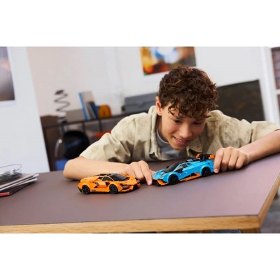 Конструктор LEGO Speed Champions Lamborghini Revuelto та Huracan STO