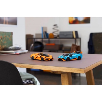 Конструктор LEGO Speed Champions Lamborghini Revuelto та Huracan STO