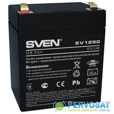 Батарея к ИБП SVEN 12В 5 Ач (SV1250)