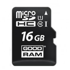 Карта пам'яті GOODRAM 16GB microSDHC Class 10 UHS-I (M1AA-0160R11) Карта пам'яті GOODRAM 16GB microSDHC Class 10 UHS-I (M1AA-0160R11)