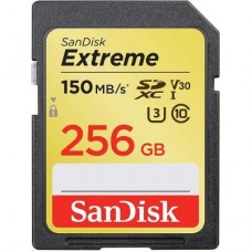 Карта пам'яті SANDISK 256GB SDXC class 10 UHS-I U3 Extreme (SDSDXV5-256G-GNCIN) Карта пам'яті SANDISK 256GB SDXC class 10 UHS-I U3 Extreme (SDSDXV5-256G-GNCIN)