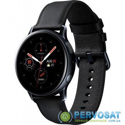 Смарт-часы Samsung SM-R830S/4 (Galaxy Watch Active2 40mm SS) Black (SM-R830NSKASEK)