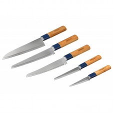 ARDESTO Набір ножів Gemini 5 пр., бамбук, нержавіюча сталь
