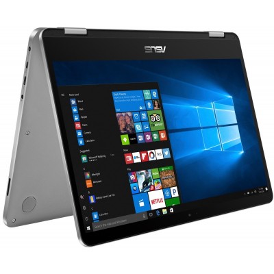 Ноутбук ASUS Vivobook Flip 14 TP401MA-EC476T 14FHD Touch IPS/Intel Cel N4020/4/256F/int/W10/Grey