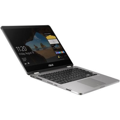 Ноутбук ASUS Vivobook Flip 14 TP401MA-EC476T 14FHD Touch IPS/Intel Cel N4020/4/256F/int/W10/Grey