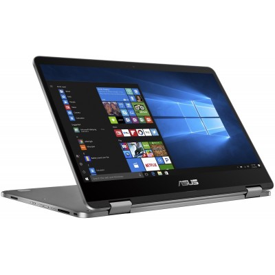 Ноутбук ASUS Vivobook Flip 14 TP401MA-EC476T 14FHD Touch IPS/Intel Cel N4020/4/256F/int/W10/Grey