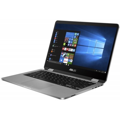 Ноутбук ASUS Vivobook Flip 14 TP401MA-EC476T 14FHD Touch IPS/Intel Cel N4020/4/256F/int/W10/Grey