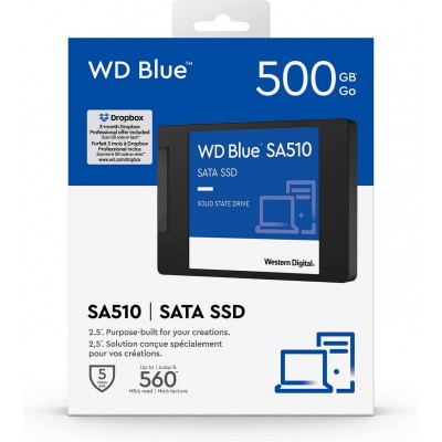 Накопичувач SSD WD 2.5&quot; 500GB SATA Blue