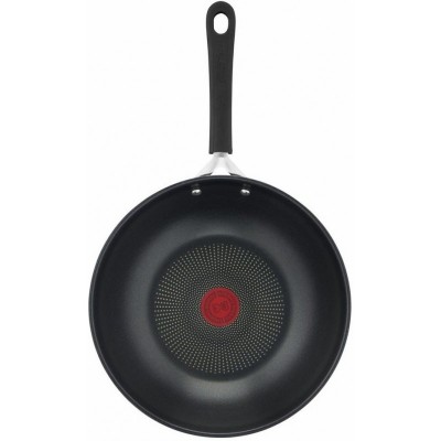 Сковорідка ВОК Tefal Jamie Oliver Home Cook, 28 см, нержавіюча сталь, БЕЗ кришки