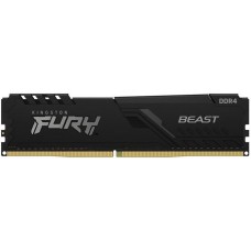 Пам'ять до ПК Kingston DDR4 2666 32GB FURY Beast Black