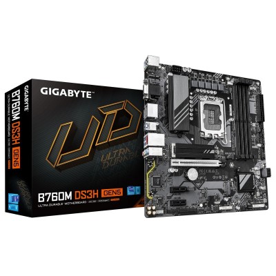Материнська плата GIGABYTE B760M DS3H GEN5 B760 s1700 4xDDR5 M.2 HDMI