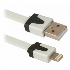 Дата кабель USB 2.0 AM to Lightning 1.0m ACH01-03P Defender (87472) Дата кабель USB 2.0 AM to Lightning 1.0m ACH01-03P Defender (87472)