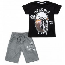 Набір дитячого одягу Breeze з мотоциклом (15772-134B-black) Набір дитячого одягу Breeze з мотоциклом (15772-134B-black)