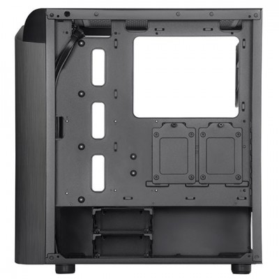 Корпус SilverStone SETA SEA1TB-G, без БЖ, 2xUSB3.0, 1x Type C, 2x200mm Black fan, 1x120mm Black fan, TG Panel, ATX, Aluminum, Titanium on black