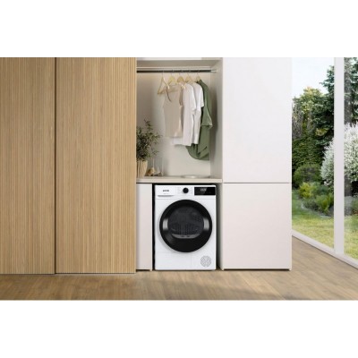 Сушильна машина Gorenje DHNE82/P тепловий насос, 8кг, А++, 60см, дисплей, білий