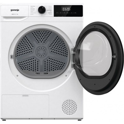 Сушильна машина Gorenje DHNE82/P тепловий насос, 8кг, А++, 60см, дисплей, білий