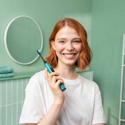 Щітка зубна електр. Beurer, Ocean Breeze GP, 80т. колив/хв, насадок-2, 5 режимів , бірюза