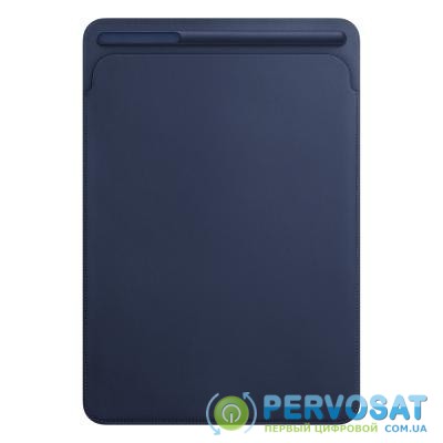 Чехол для планшета Apple Leather Sleeve for 10.5-inch iPad Pro - Midnight Blue (MPU22ZM/A)