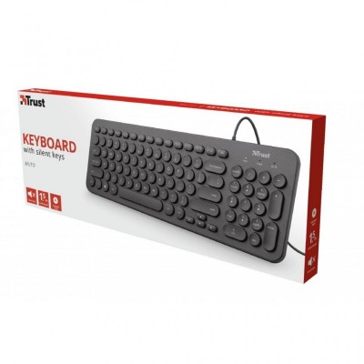 Клавіатура Trust Muto Silent USB Black (23408)