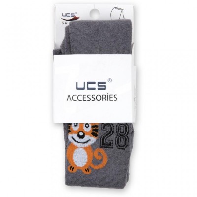 Колготки UCS SOCKS "Tiger" темно-серые (M0C0301-0857-3B-darkgray)