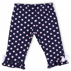 Лосини Breeze укорочені в горошок (11023-74G-blue) Лосини Breeze укорочені в горошок (11023-74G-blue)