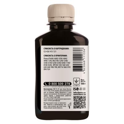 Чорнило BARVA CANON CLI-521/CLI-426 180г BLACK (C521-056)