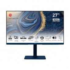 Монітор MSI 27" Modern MD272QP HDMI, DP, USB-C, 2xUSB, MM, IPS, 2560x1440, 75Hz, 4ms, sRGB 95%, Pivot, Ultramarine Монітор MSI 27" Modern MD272QP HDMI, DP, USB-C, 2xUSB, MM, IPS, 2560x1440, 75Hz, 4ms, sRGB 95%, Pivot, Ultramarine