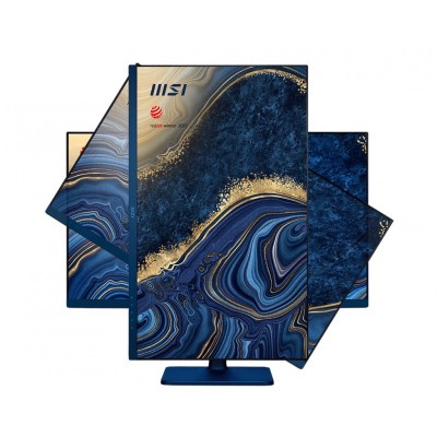 Монітор MSI 27" Modern MD272QP HDMI, DP, USB-C, 2xUSB, MM, IPS, 2560x1440, 75Hz, 4ms, sRGB 95%, Pivot, Ultramarine