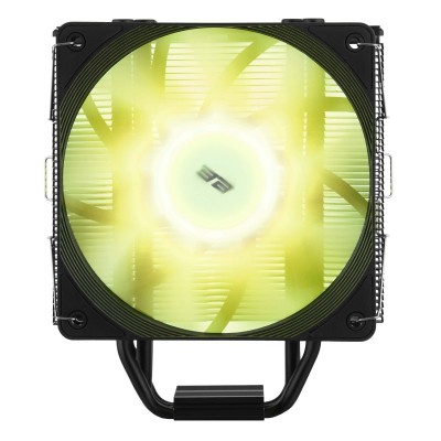 Процесорний кулер 2E GAMING Air Cool ACN120B-ARGB, LGA1700, 1200, 115x, 1366, AM5, AM4, AM3, AM3+, 4pin PWM, 3pin +5VARGB, TDP 180W