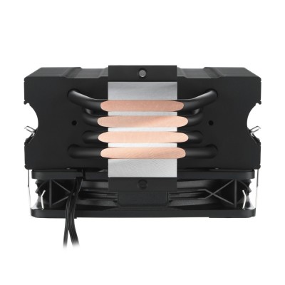 Процесорний кулер 2E GAMING Air Cool ACN120B-ARGB, LGA1700, 1200, 115x, 1366, AM5, AM4, AM3, AM3+, 4pin PWM, 3pin +5VARGB, TDP 180W