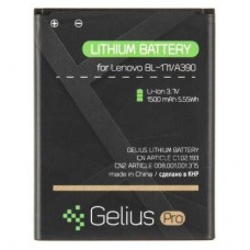 Аккумуляторная батарея Gelius Pro Lenovo BL-171 (A390) (1500 mAh) (59139) Аккумуляторная батарея Gelius Pro Lenovo BL-171 (A390) (1500 mAh) (59139)