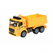Машинка енерційна Same Toy Truck Самоскид жовтий зі світлом і звуком 98-614AUt-1