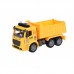 Same Toy Машинка инерционная Truck Самосвал (желтый) со светом и звуком