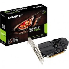 Відеокарта Gigabyte GeForce GTX1050 Ti 4096Mb OC Low Profile (GV-N105TOC-4GL)