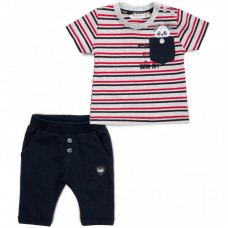 Набір дитячого одягу Breeze в смужку (14288-74B-beige) Набір дитячого одягу Breeze в смужку (14288-74B-beige)