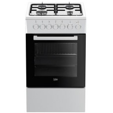 Плита комбінована Beko FSM52120DW - 50х60 см/газ-контр/емал. реш./55л/7 прогр./білий Плита комбінована Beko FSM52120DW - 50х60 см/газ-контр/емал. реш./55л/7 прогр./білий