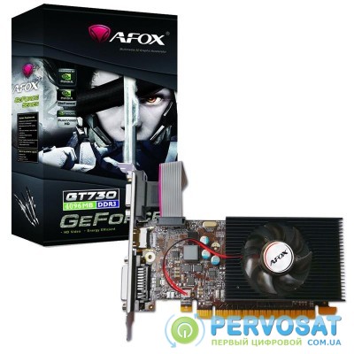 Відеокарта AFOX GeForce GT730 4GB DDR3 128Bit DVI-HDMI-VGA low profile