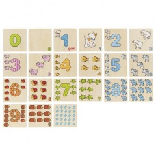 Гра мемо goki Вчимося рахувати Гра мемо goki Вчимося рахувати