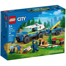 Конструктор LEGO City Мобільний майданчик для дресирування поліцейських собак Конструктор LEGO City Мобільний майданчик для дресирування поліцейських собак
