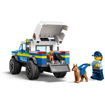Конструктор LEGO City Мобільний майданчик для дресирування поліцейських собак