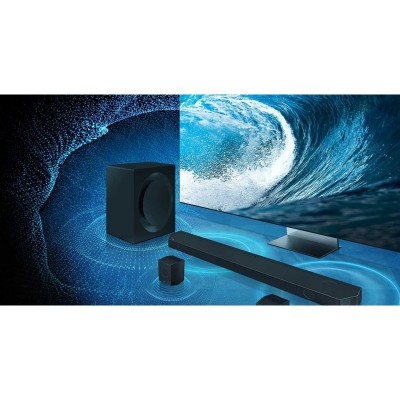 Саундбар Samsung HW-Q990D 656Вт, 11.1.4, BT, HDMI-ARC, Wi-Fi, саб, Dolby Atmos, чорний