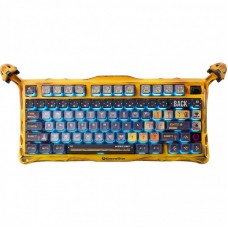 Клавіатура механічна GravaStar Mercury K1 Pro 80keys, GravaStar x Kailh Speedy Mint, BT/WL/USB, жовтий Клавіатура механічна GravaStar Mercury K1 Pro 80keys, GravaStar x Kailh Speedy Mint, BT/WL/USB, жовтий