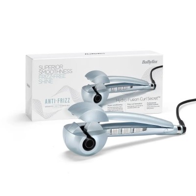 Стайлер Babyliss Curl Secret Hydro-Fusion, автоматичний , 230Вт, темп.режимів-3, 190C–230С, іонізація, кераміка, блакитний