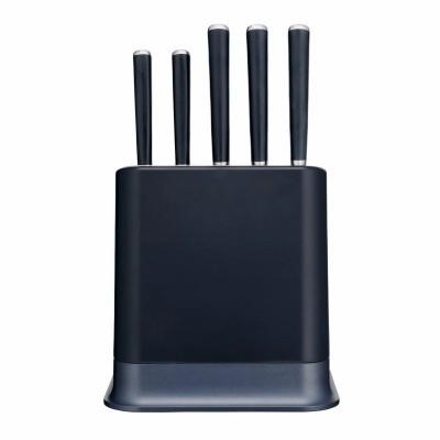 Набір ножів Tefal Ever Sharp Pro, 6 предметів, нержавіюча сталь, бакеліт, чорний